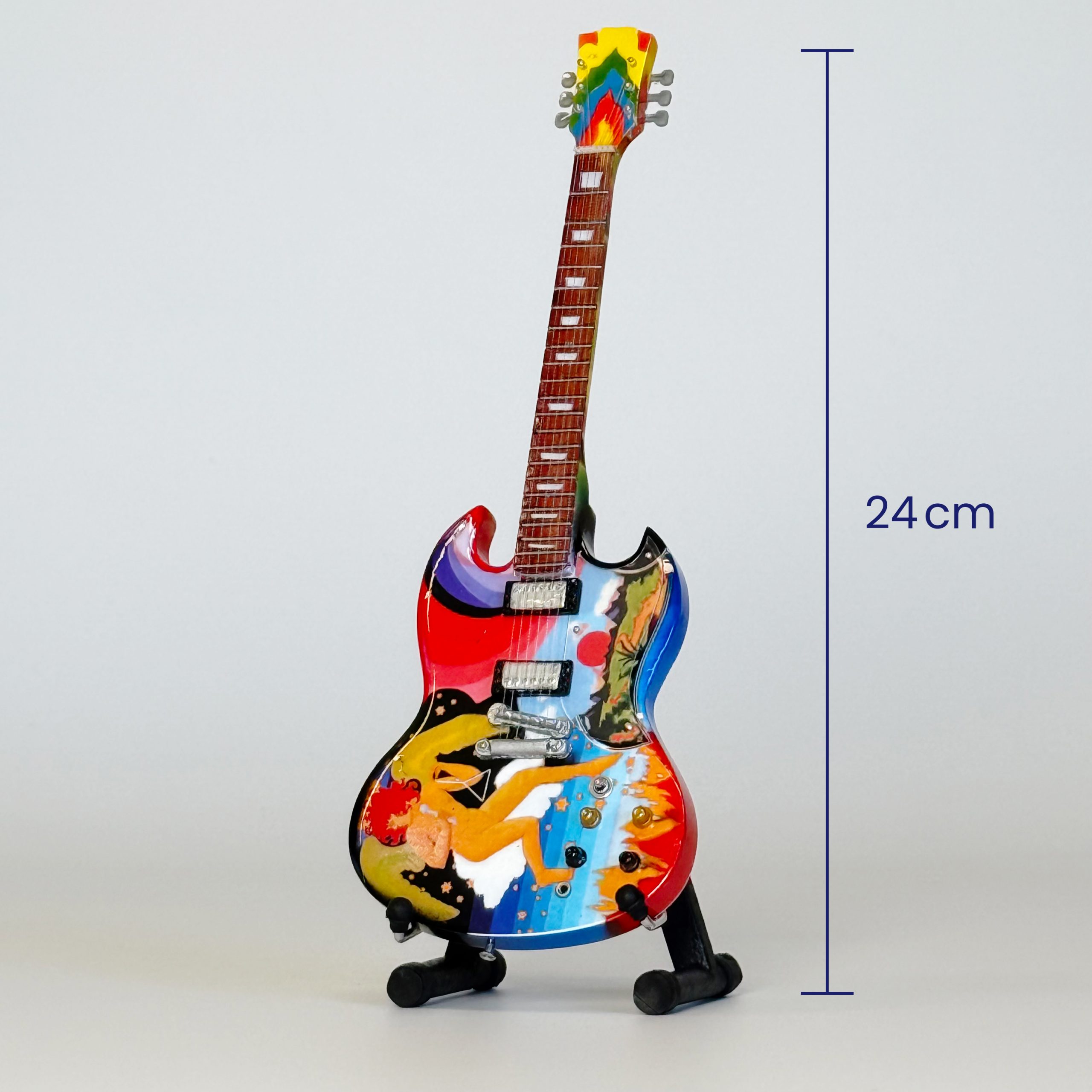 MINIATUURGITAAR ( ERIC CLAPTON ) CREAM