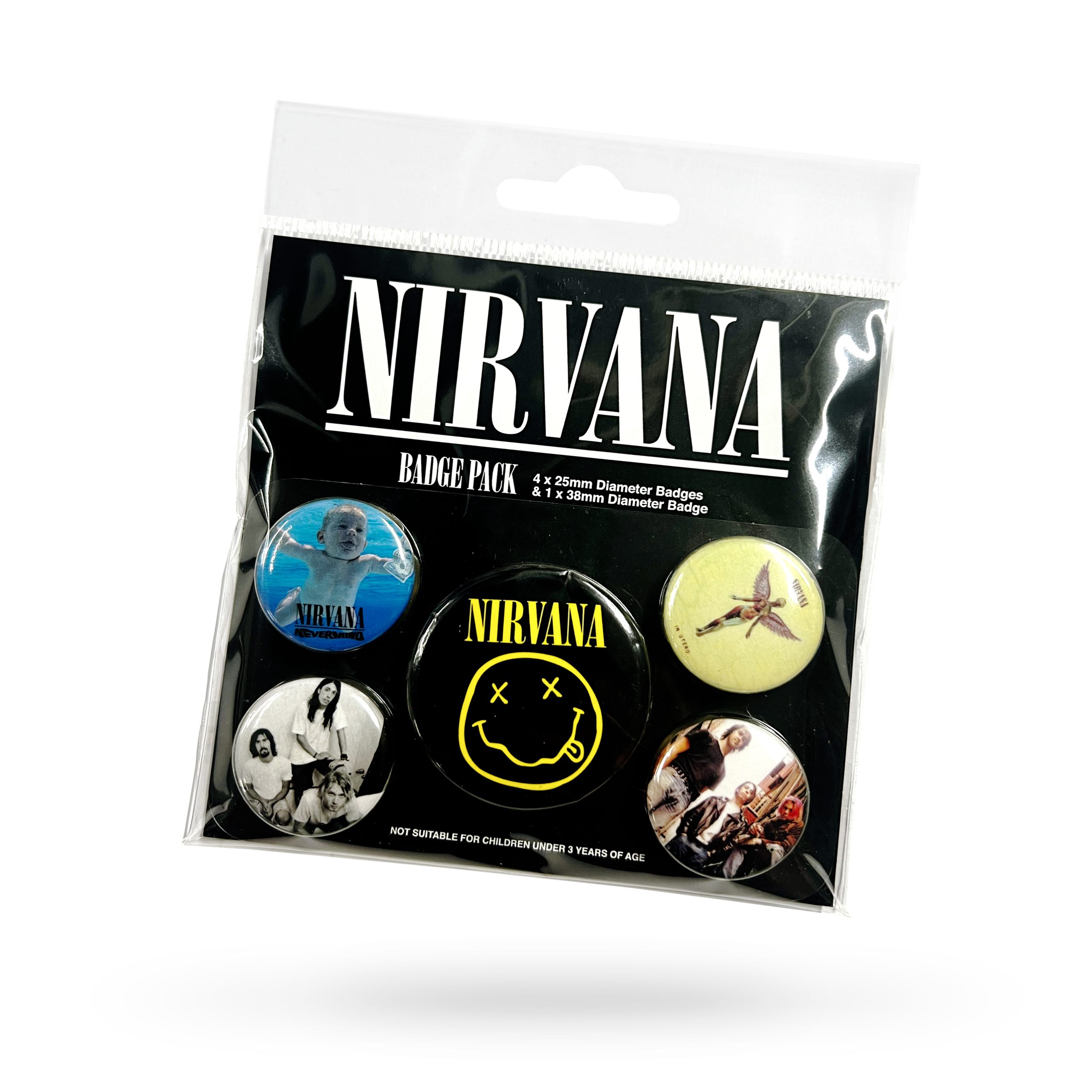 PIN BADGES (NIRVANA)