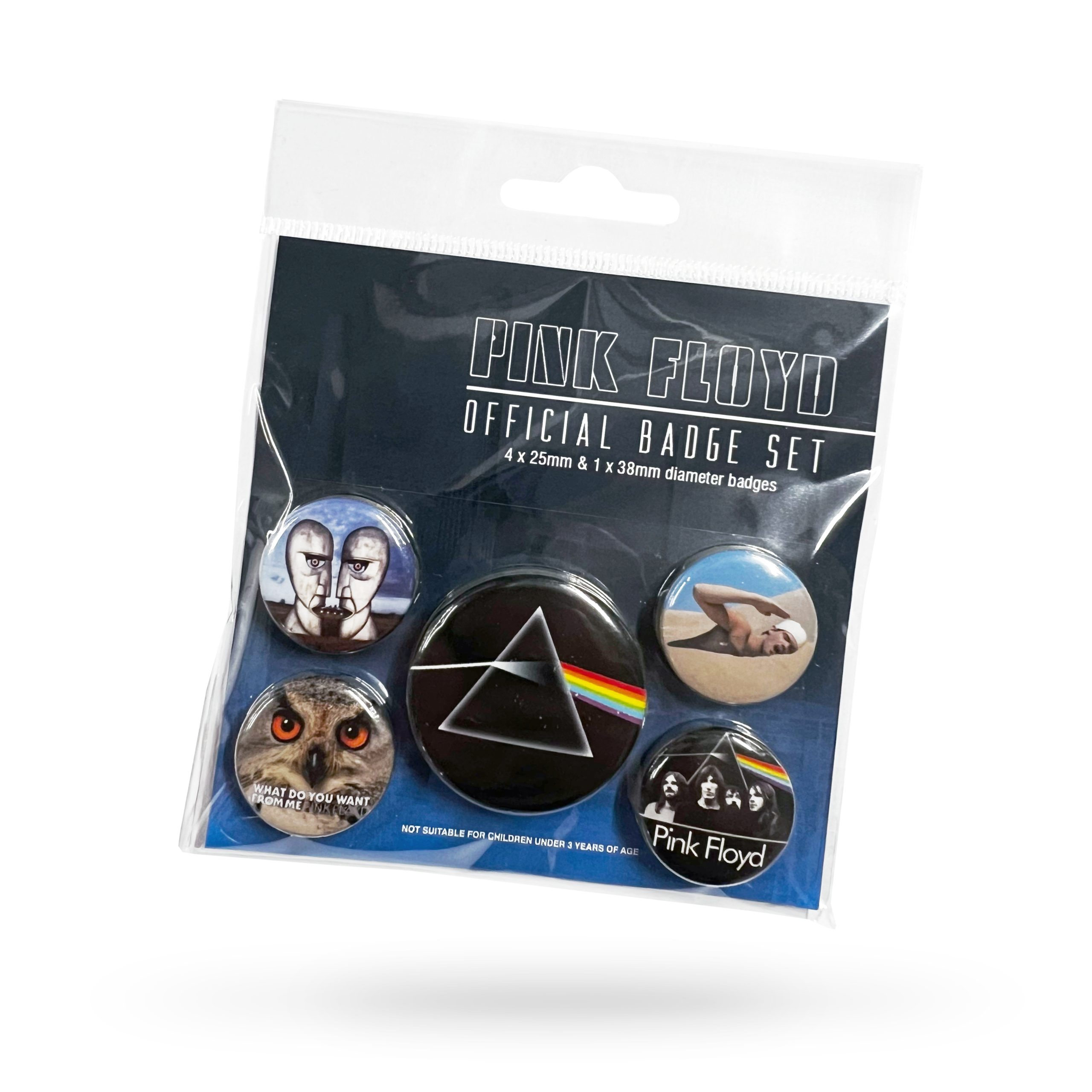 PIN BADGES (PINK FLOYD)