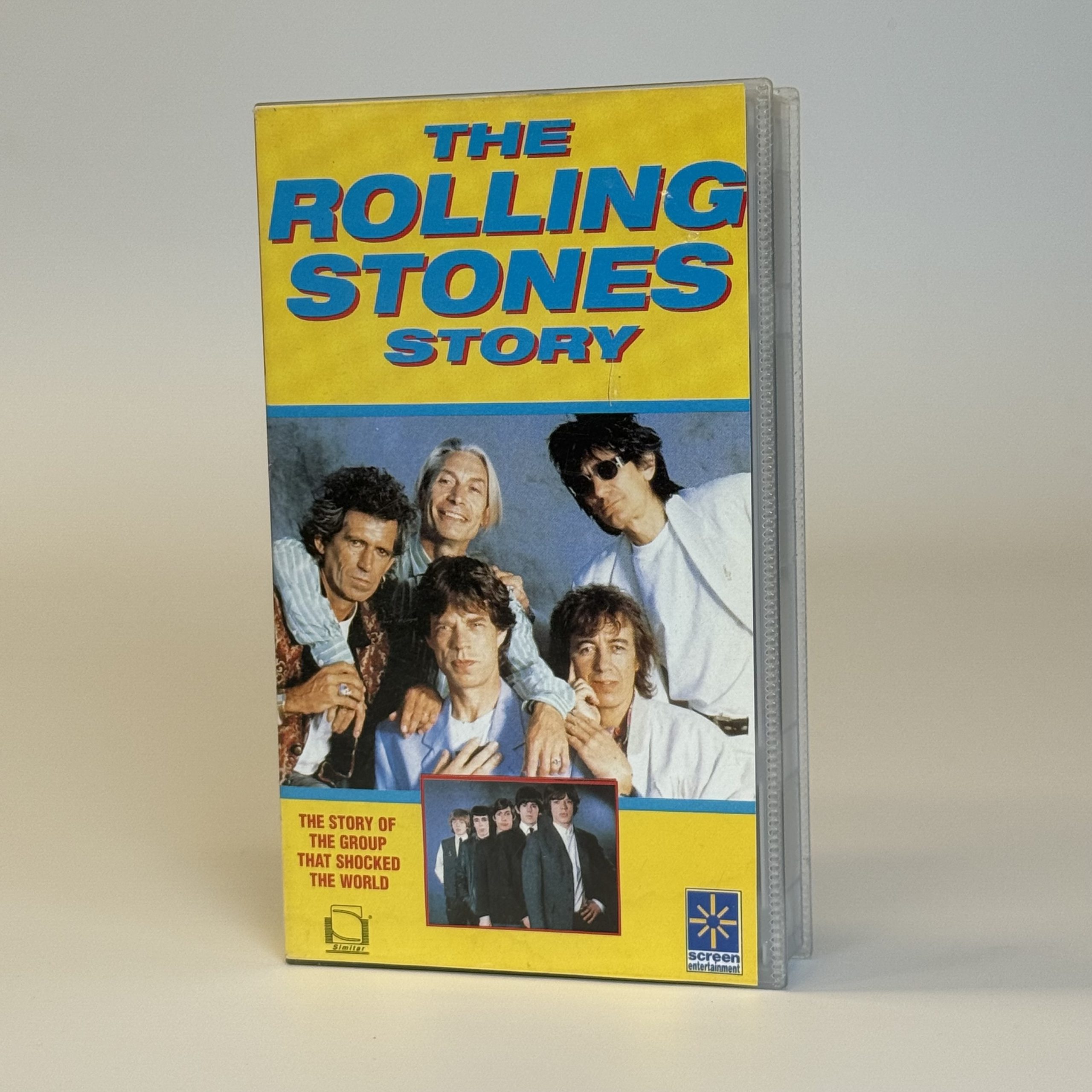 THE ROLLING STONES – THE ROLLING STONES STORY (VHS)
