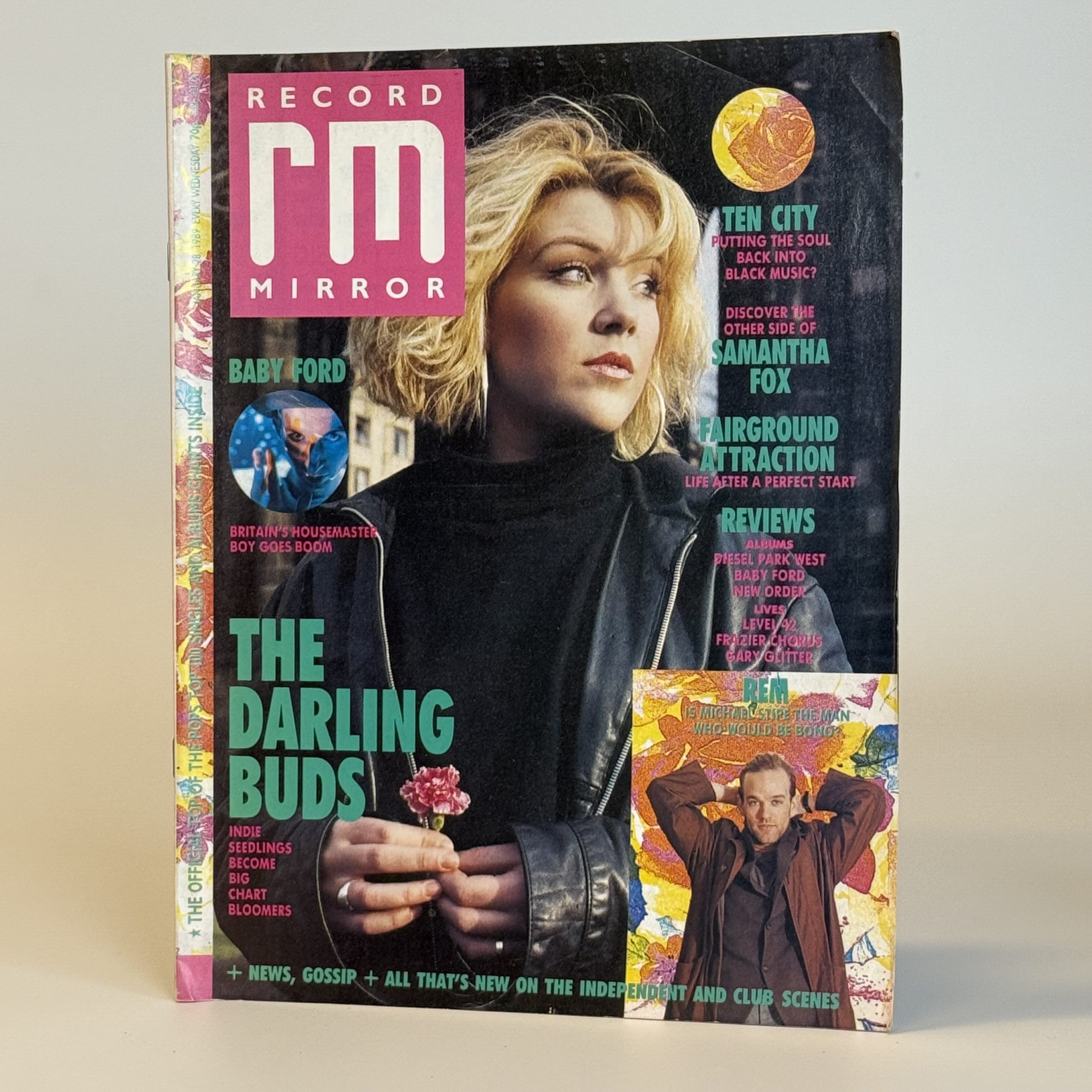 RECORD MIRROR – THE DARLING BUDS COVEREDITIE (UK, LATE 80s)