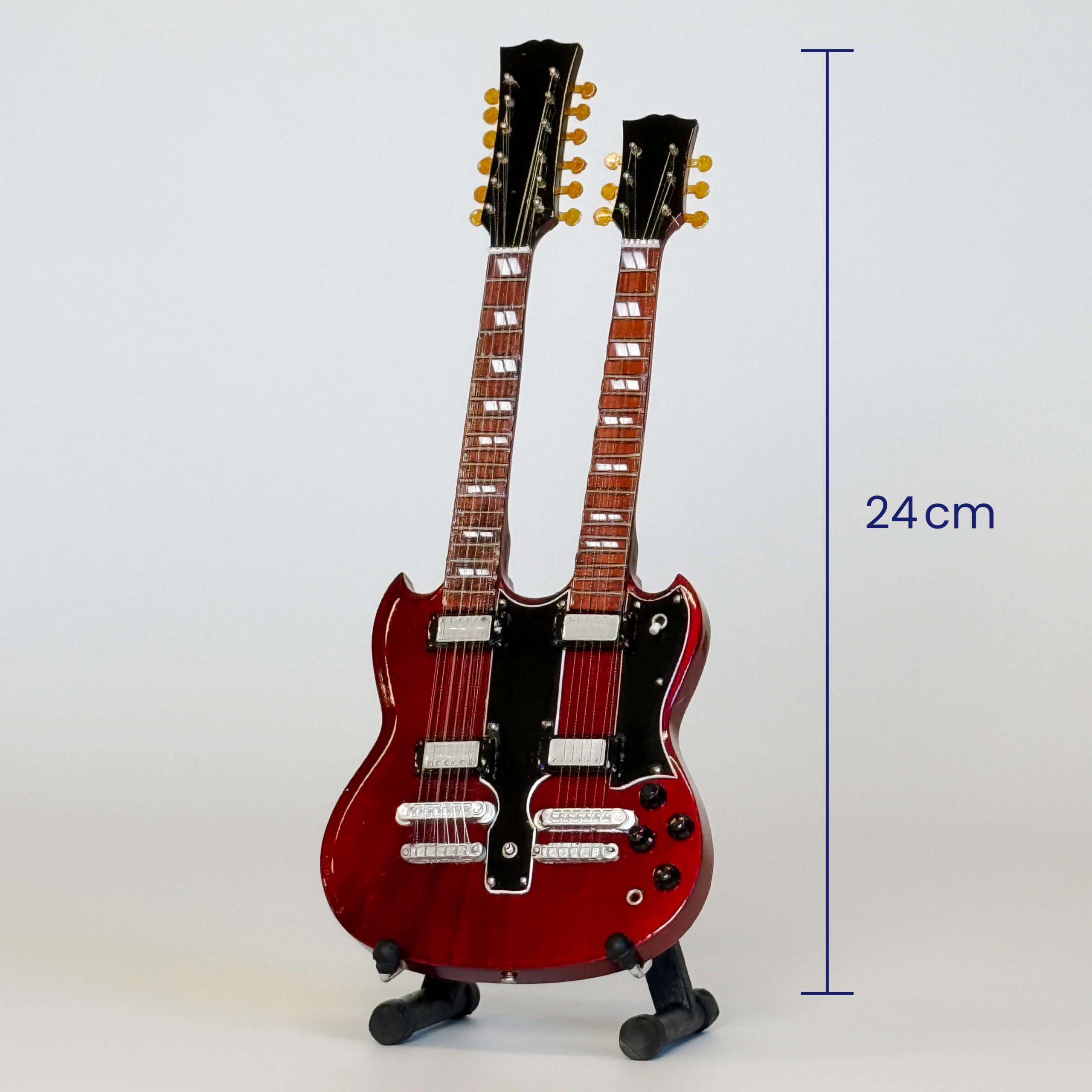 MINIATUURGITAAR ( JIMMY PAGE ) LED ZEPPELIN