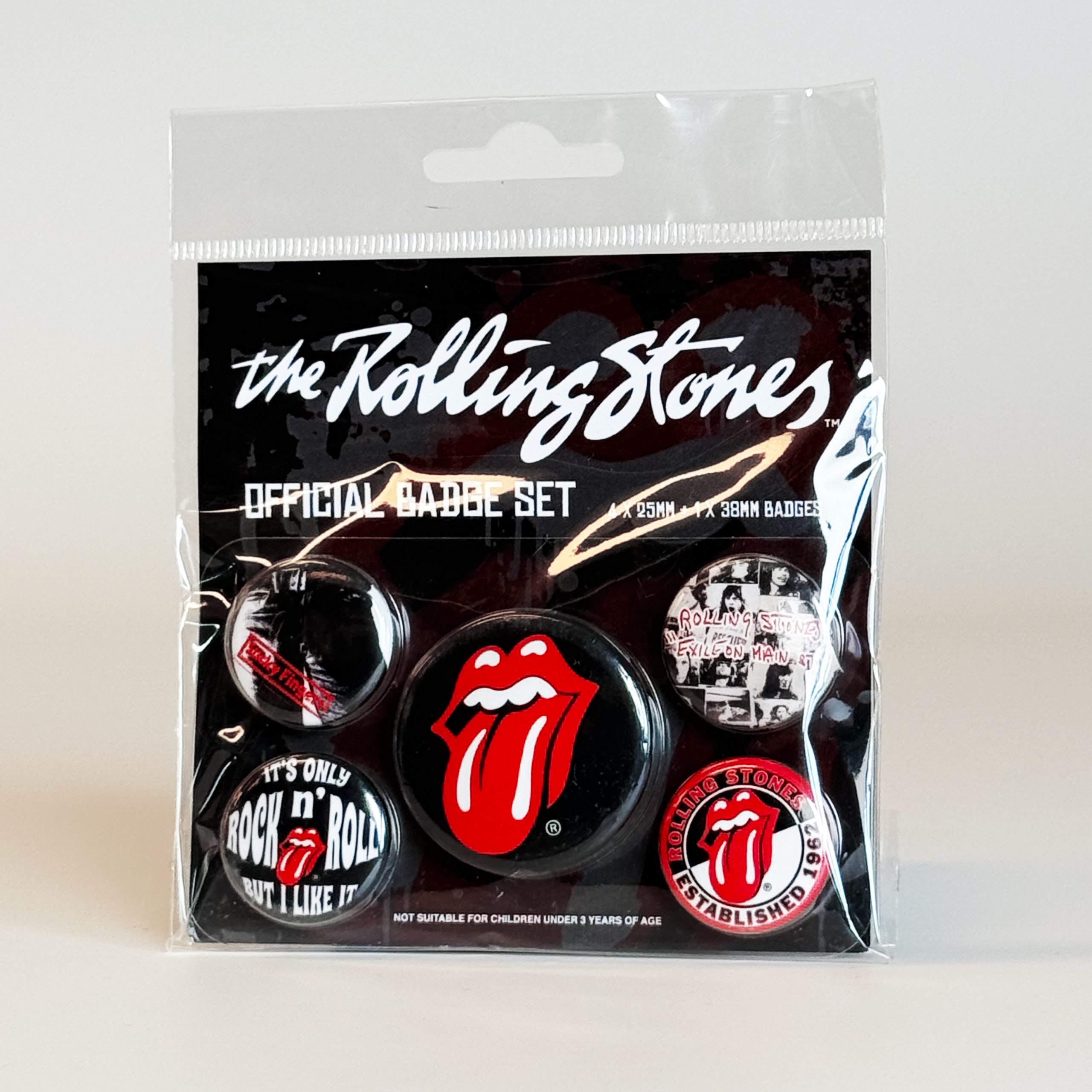 PINBADGE (THE ROLLING STONES)