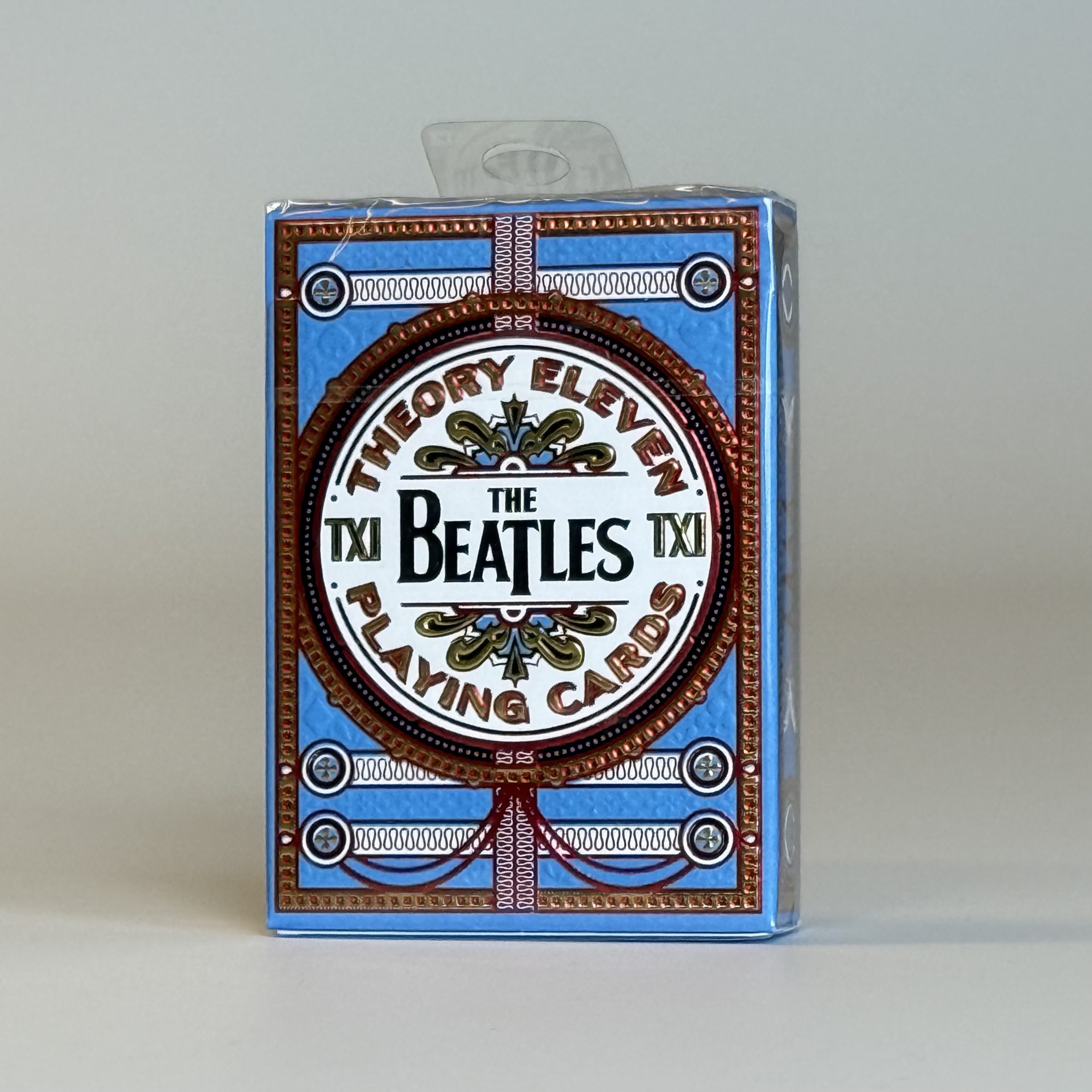 SPEELKAARTEN (THE BEATLES) BLAUW