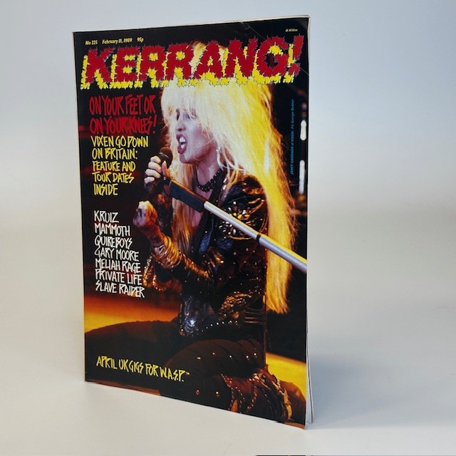 KERRANG NR. 225 1989 (TWEEDEHANDS)