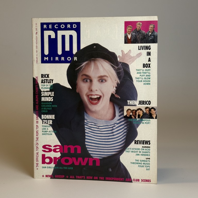 RECORD MIRROR, FEBRUARI 25, 1989 (TWEEDEHANDS)