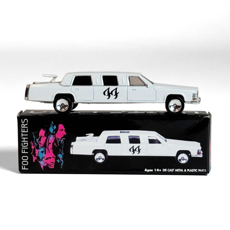 FOO FIGHTERS, DIE CAST MODEL LIMO (TWEEDEHANDS)