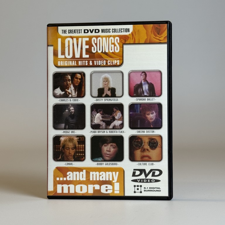 LOVE SONGS, ORIGINAL HITS & VIDEO CLIPS (TWEEDEHANDS)