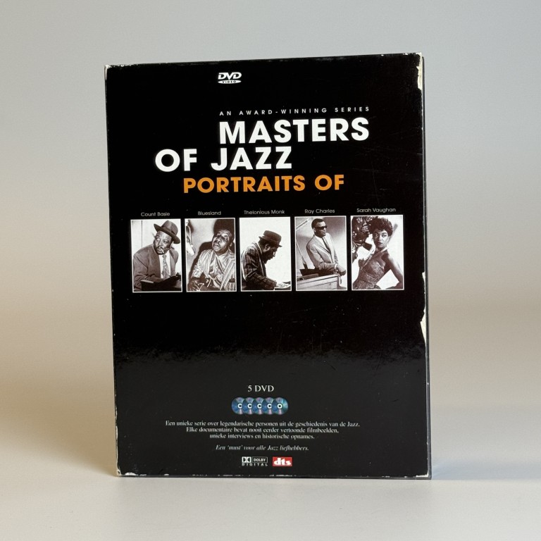 MASTERS OF JAZZ, PORTRAITS OF (5-DVD BOXSET) (TWEEDEHANDS)