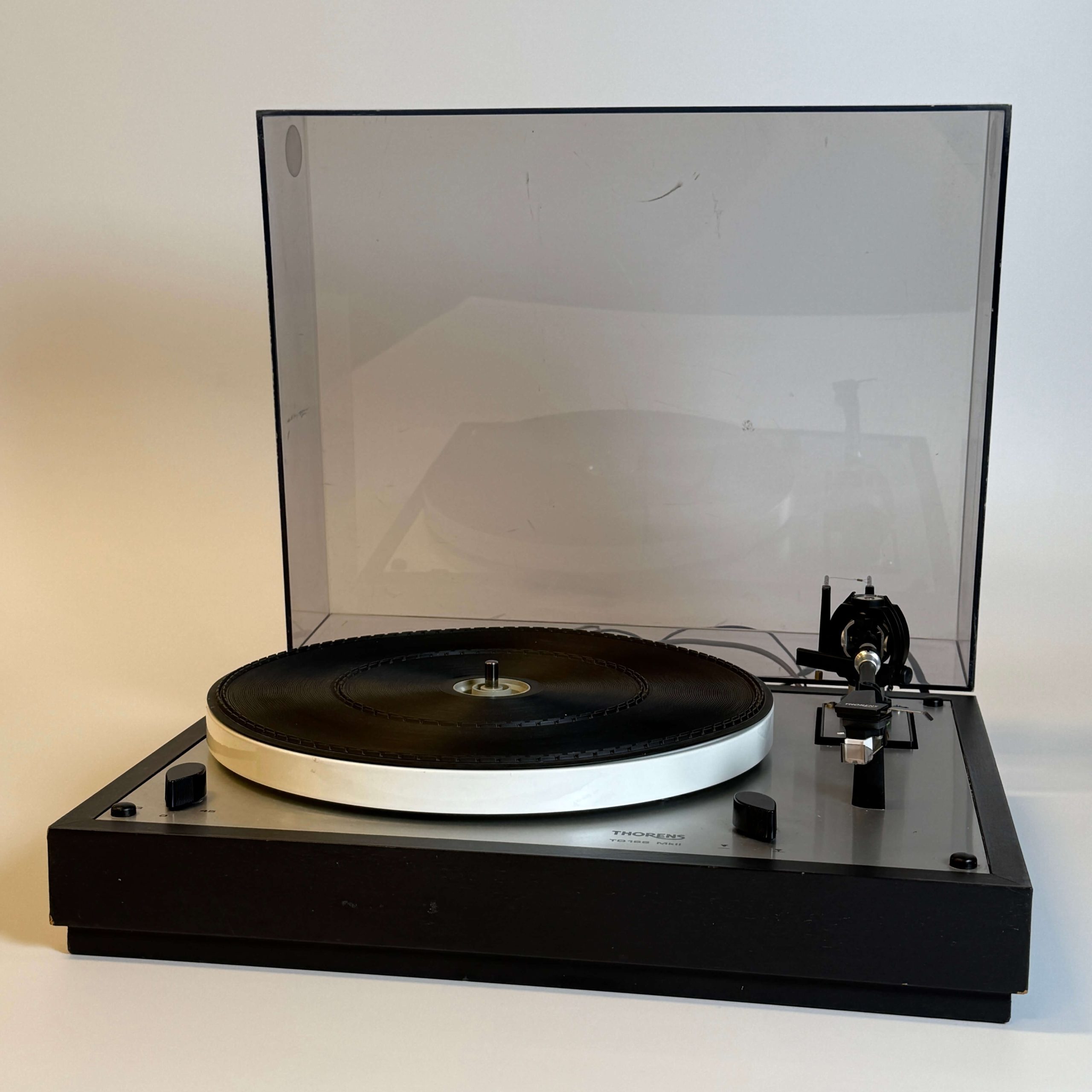 THORENS TD166 MKII, PLATENSPELER (TWEEDEHANDS)