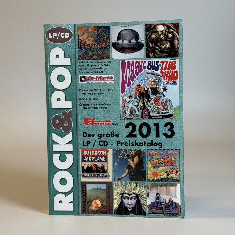 ROCK & POP,DER GROSSE LP-CD PREISKATALOG 2013 (TWEEDEHANDS)