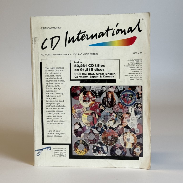 CD INTERNATIONAL, CD WORLD REFERENCE GUIDE (SPRING-SUMMER 1991) (TWEEDEHANDS)